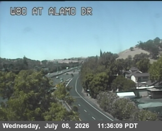 Snapshot from TV994 -- I-80 : AT ALAMO DR