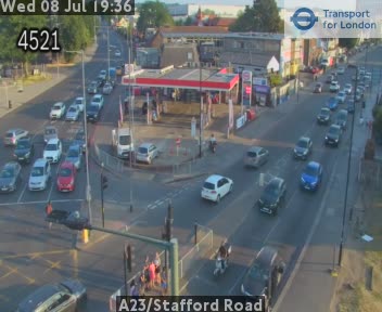 Snapshot from A23/Stafford Road