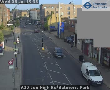 Snapshot from A20 Lee High Rd/Belmont Park