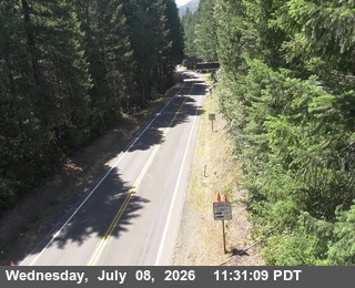 Snapshot from US-199 : South Of Oregon State Line - Looking West (C016)