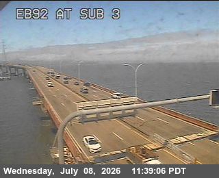 Snapshot from TVE04 -- SR-92 : San Mateo Bridge Substation 3