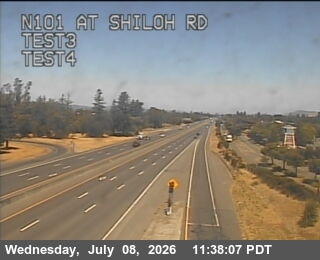 Snapshot from TV152 -- US-101 :  AT SHILOH RD