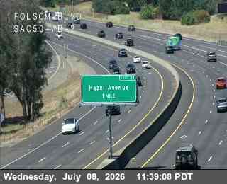 Snapshot from Hwy 50 at Folsom_Blvd_SAC50_WB_2