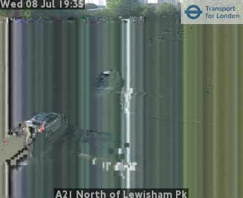 Snapshot from A21 North of Lewisham Pk