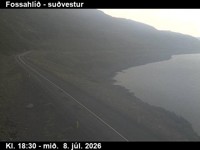 Snapshot from Fossahlíð — Fossahlíð séð í suðvestur