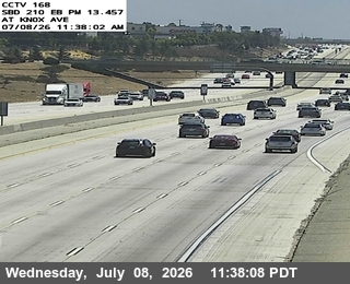Snapshot from I-210 : (168) At Knox Ave