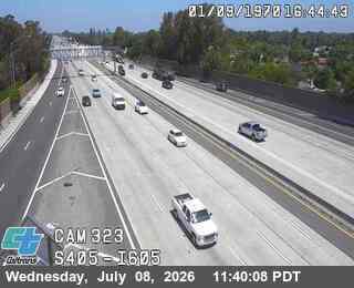 Snapshot from I-405 : (323) I-605
