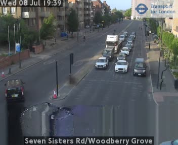 Snapshot from Seven Sisters Rd/Woodberry Grove