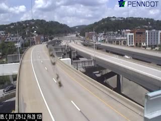 Snapshot from I-279 @ MM 1.2 (PA 28)
