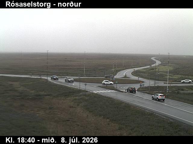 Snapshot from Rósaselstorg — Rósaselstorg til norðurs