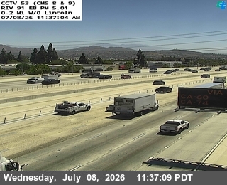 Snapshot from SR-91 : (53) 0.3 Miles East of Smith