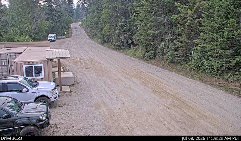 Snapshot from Adams Lake West Ferry Lineup