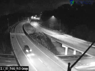 Snapshot from I-79 @ MM 64.6 (Coraopolis Interchange) Southbound