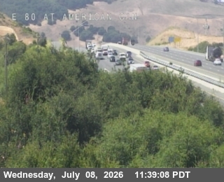 Snapshot from TV500 -- I-80 : E80 at American Canyon Rd OC