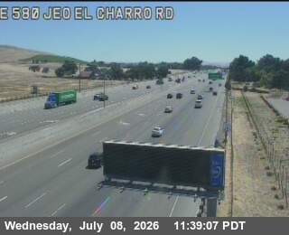 Snapshot from TVA24 -- I-580 : East Of El Charro Road