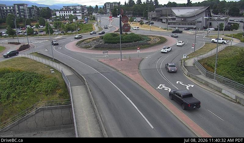 Snapshot from McCallum Road Roundabout Southbound