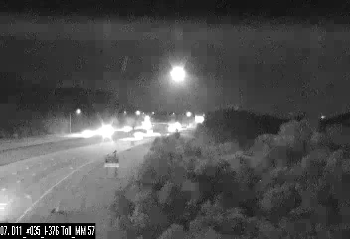 Snapshot from I-376, I-376 Toll Westbound