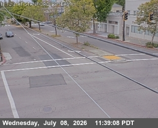 Snapshot from T263E -- SR-123 : AT STANFORD AV Looking East