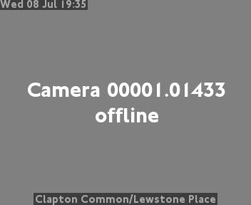 Snapshot from Clapton Common/Lewstone Place