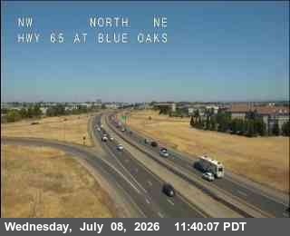 Snapshot from Hwy 65 at Blue Oaks
