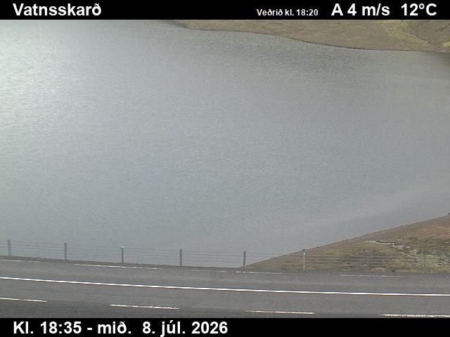 Snapshot from Vatnsskarð eystra — Vatnsskarð niður á veg