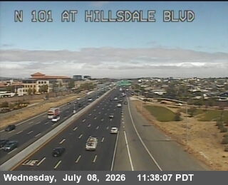 Snapshot from TV423 -- US-101 : Hillsdale Avenue