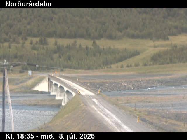 Snapshot from Norðurárdalur í Skagafirði — Norðurárdalur niður á veg