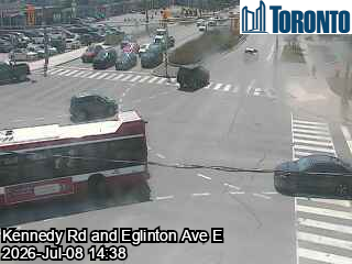 Snapshot from EGLINTON AVE E / KENNEDY RD