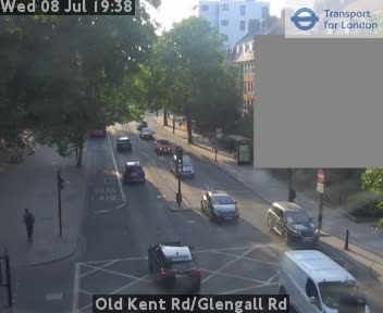 Snapshot from Old Kent Rd/Glengall Rd