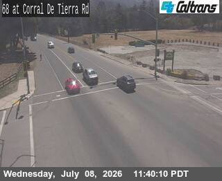 Snapshot from SR-68 : Corral de Tierra Road