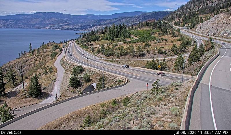 Snapshot from Highway 97 at Highway 97C - S