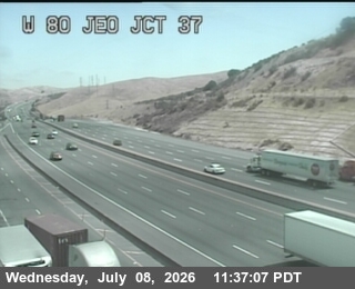 Snapshot from TV939 -- I-80 : East Of SR-37