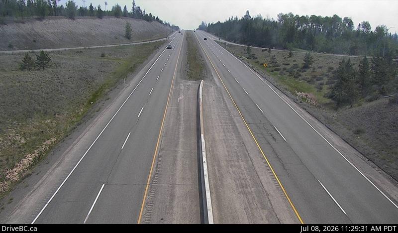 Snapshot from Hwy 5 at Hwy 97D northbound