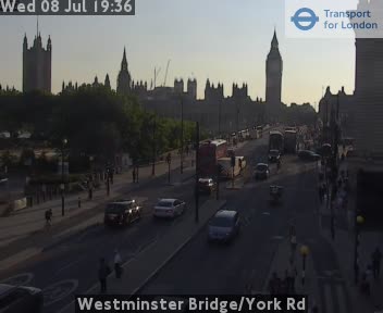 Snapshot from Westminster Bridge/York Rd
