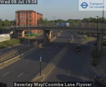 Snapshot from Beverley Way/Coombe Lane Flyover
