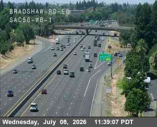 Snapshot from Hwy 50 at Bradshaw Rd EO 1