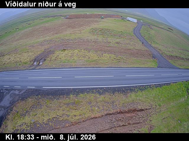 Snapshot from Víðidalur — Víðidalur niður á veg