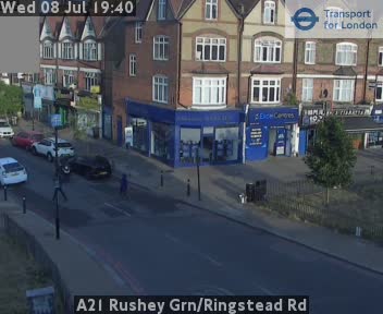 Snapshot from A21 Rushey Grn/Ringstead Rd