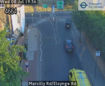 Snapshot from Marcilly Rd/Elsynge Rd