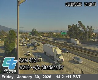 Snapshot from I-210 : (452) West of Altadena Dr