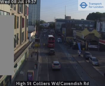 Snapshot from High St Colliers Wd/Cavendish Rd