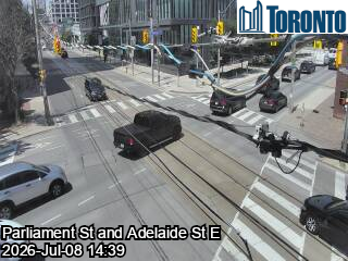 Snapshot from ADELAIDE ST E / PARLIAMENT ST