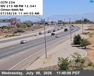 Snapshot from I-215 : (234) Clinton Keith Road