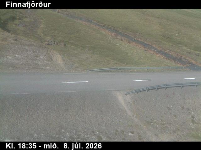 Snapshot from Finnafjörður — Finnafjörður niður á veg