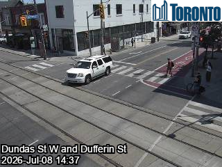 Snapshot from DUFFERIN ST / DUNDAS ST W