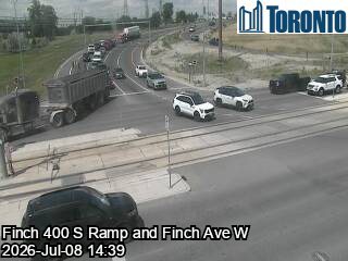 Snapshot from FINCH AVE W / 400 S FINCH W RAMP