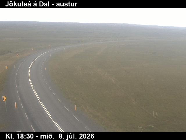 Snapshot from Jökulsá á Dal — Jökulsá á Dal til austurs