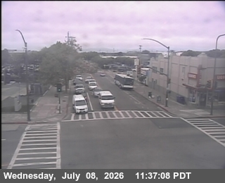 Snapshot from T254W -- SR-123 : Gilman Street - Looking West