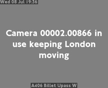 Snapshot from A406 Billet Upass W