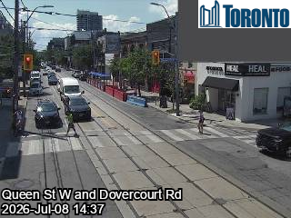 Snapshot from QUEEN ST W / DOVERCOURT RD